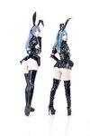 [Cosplay] Candy Ball Latex Bunny Twins [57P10V-713MB]