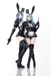 [Cosplay] Candy Ball Latex Bunny Twins [57P10V-713MB]