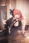 [Cosplay] 是一只熊仔吗 碧蓝航线 黑太子旗袍 [19P-63MB]