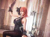 [Cosplay] 是一只熊仔吗 碧蓝航线 黑太子旗袍 [19P-63MB]