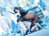 [Cosplay] Natsuko夏夏子 NIKKE 梅登·冰玫瑰 [71P-660MB]