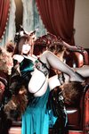 [Cosplay] 半半子 碧蓝航线 天城 玉座落鸾 [62P10V-535MB]