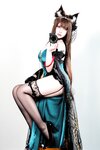 [Cosplay] 半半子 碧蓝航线 天城 玉座落鸾 [62P10V-535MB]