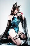 [Cosplay] 半半子 碧蓝航线 天城 玉座落鸾 [62P10V-535MB]
