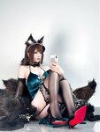 [Cosplay] 半半子 碧蓝航线 天城 玉座落鸾 [62P10V-535MB]