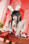 [Cosplay] 屿鱼 碧蓝航线 大山·祈愿的巫女兔 [58P-339MB]