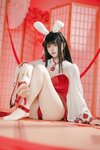 [Cosplay] 屿鱼 碧蓝航线 大山·祈愿的巫女兔 [58P-339MB]