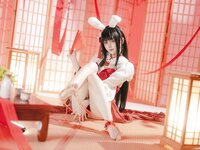 [Cosplay] 屿鱼 碧蓝航线 大山·祈愿的巫女兔 [58P-339MB]