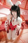[Cosplay] 屿鱼 碧蓝航线 大山·祈愿的巫女兔 [58P-339MB]