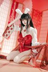 [Cosplay] 屿鱼 碧蓝航线 大山·祈愿的巫女兔 [58P-339MB]