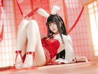 [Cosplay] 屿鱼 碧蓝航线 大山·祈愿的巫女兔 [58P-339MB]