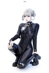 [Cosplay] 柒柒要乖哦 黑靡烟旗袍 [108P2V-1.87GB]