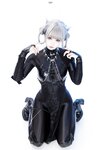 [Cosplay] 柒柒要乖哦 黑靡烟旗袍 [108P2V-1.87GB]