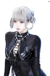 [Cosplay] 柒柒要乖哦 黑靡烟旗袍 [108P2V-1.87GB]