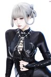 [Cosplay] 柒柒要乖哦 黑靡烟旗袍 [108P2V-1.87GB]