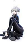 [Cosplay] 柒柒要乖哦 黑靡烟旗袍 [108P2V-1.87GB]
