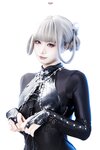 [Cosplay] 柒柒要乖哦 黑靡烟旗袍 [108P2V-1.87GB]