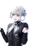 [Cosplay] 柒柒要乖哦 黑靡烟旗袍 [108P2V-1.87GB]