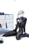 [Cosplay] 柒柒要乖哦 黑靡烟旗袍 [108P2V-1.87GB]