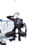 [Cosplay] 柒柒要乖哦 黑靡烟旗袍 [108P2V-1.87GB]