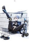 [Cosplay] 柒柒要乖哦 黑靡烟旗袍 [108P2V-1.87GB]