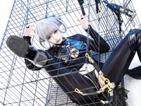 [Cosplay] 柒柒要乖哦 黑靡烟旗袍 [108P2V-1.87GB]