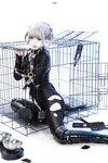 [Cosplay] 柒柒要乖哦 黑靡烟旗袍 [108P2V-1.87GB]