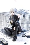 [Cosplay] 柒柒要乖哦 黑靡烟旗袍 [108P2V-1.87GB]