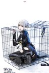 [Cosplay] 柒柒要乖哦 黑靡烟旗袍 [108P2V-1.87GB]
