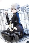 [Cosplay] 柒柒要乖哦 黑靡烟旗袍 [108P2V-1.87GB]