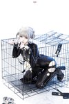 [Cosplay] 柒柒要乖哦 黑靡烟旗袍 [108P2V-1.87GB]
