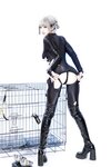 [Cosplay] 柒柒要乖哦 黑靡烟旗袍 [108P2V-1.87GB]