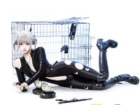 [Cosplay] 柒柒要乖哦 黑靡烟旗袍 [108P2V-1.87GB]