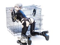 [Cosplay] 柒柒要乖哦 黑靡烟旗袍 [108P2V-1.87GB]