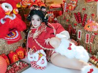 [Cosplay] yuuhui玉汇 2026新春特辑 醒狮少女 [131P2V-2.11GB]