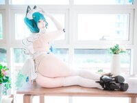 [DJAWA Photo] Bambi (밤비) - Nikke Privaty Unkind Maid