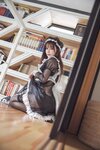 [Cosplay] 亚马逊鲶鱼 黑色透明女仆 [33P-432MB]
