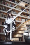 [Cosplay] 亚马逊鲶鱼 黑色透明女仆 [33P-432MB]