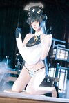 [Cosplay] 屿鱼 碧蓝档案 妃咲 同人护士 [65P-193MB]