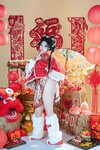 [Cosplay] yuuhui玉汇 - 2026新春特辑 醒狮少女 [131P2V-2.12G]
