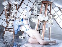 [Cosplay] rioko凉凉子 碧蓝航线 水色夏日信浓 [37P-521MB]