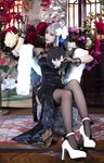 [Cosplay] 洛璃LoLiSAMA 碧蓝航线 路易九世旗袍 [43P-869MB]