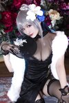 [Cosplay] 洛璃LoLiSAMA 碧蓝航线 路易九世旗袍 [43P-869MB]