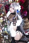 [Cosplay] 洛璃LoLiSAMA 碧蓝航线 路易九世旗袍 [43P-869MB]