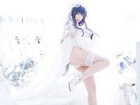 [Cosplay] 樱落酱w - 碧蓝航线 吾妻花嫁