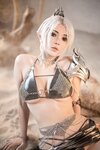 [Cosplay] Misaki Sai - Shadowheart (Silver Lingerie)