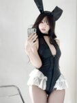 [Cosplay] 真宝 - 黑丝兔兔