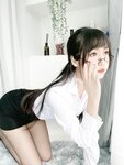 [Cosplay] 不呆猫 黑丝包臀OL [24P5V-908MB]