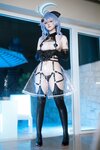 [Cosplay] 屿鱼 蔚蓝档案 亚子 同人透明护士 [31P-298MB]