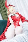 [Cosplay] 阿半今天很开心 FGO 尼禄圣诞节 [71P-579MB]